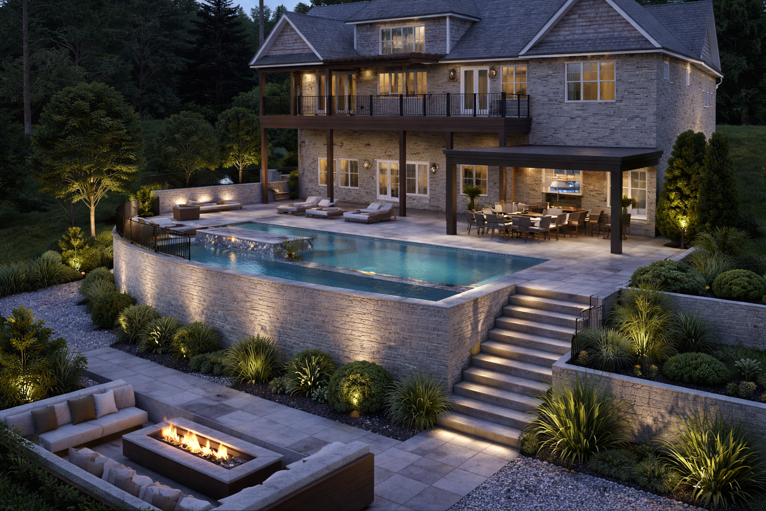 Luxury Hillside Estate