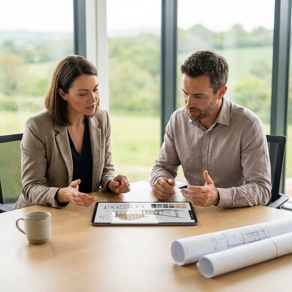 Custom inground pool with stone patio and landscaping in a North Carolina backyard