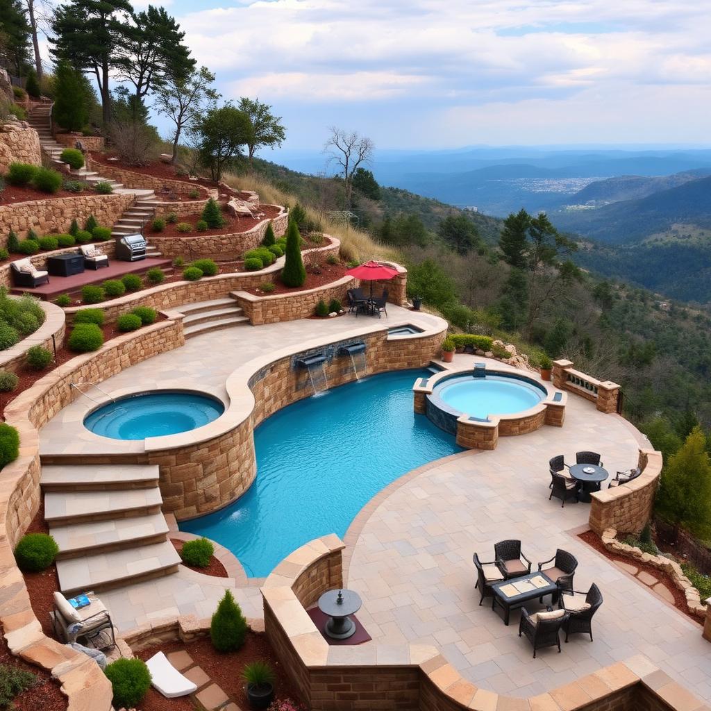 Pool Design for Slopes: Hickory NC Guide | Craft Master Pools & Spas