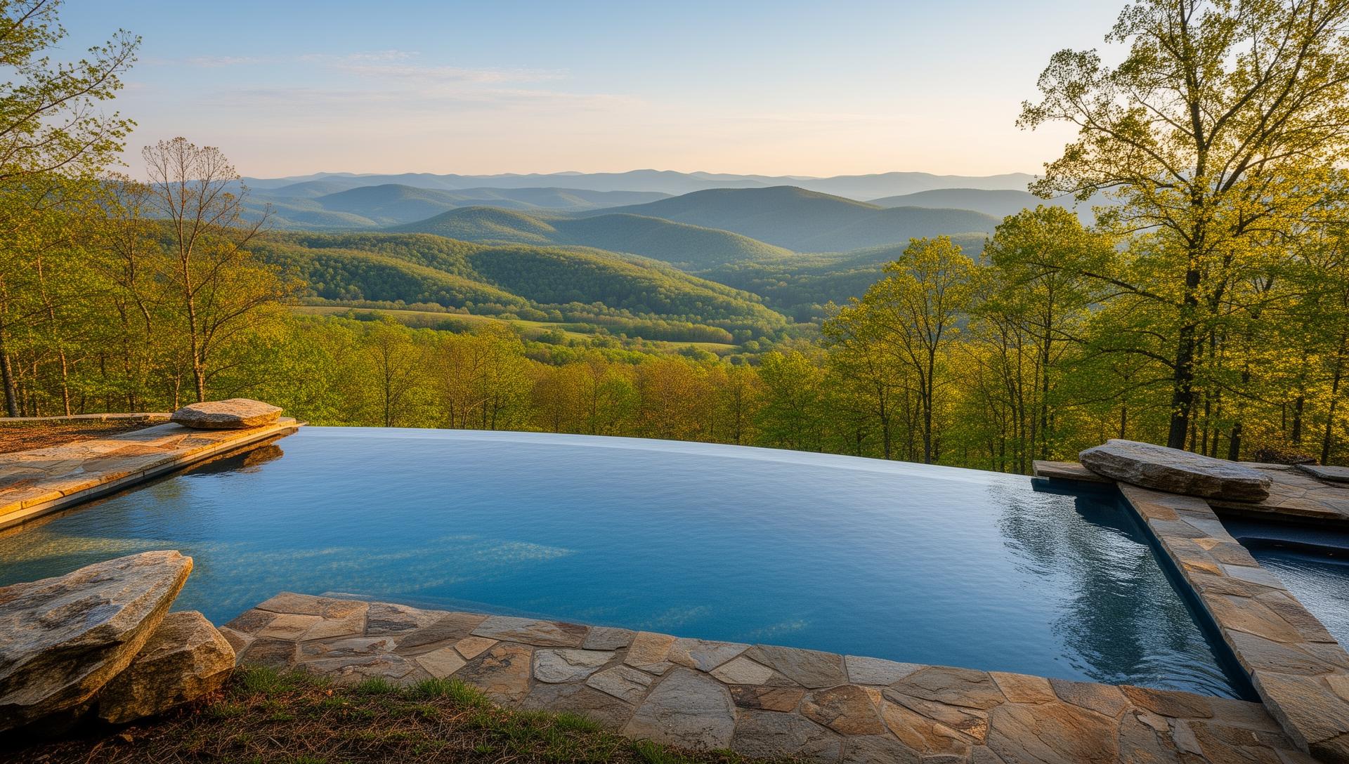Custom pools and outdoor living in Hickory, North Carolina